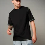 Men's Black Oversized T-shirt