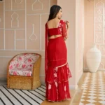Tango Draped Saree with Blouse - Image 3